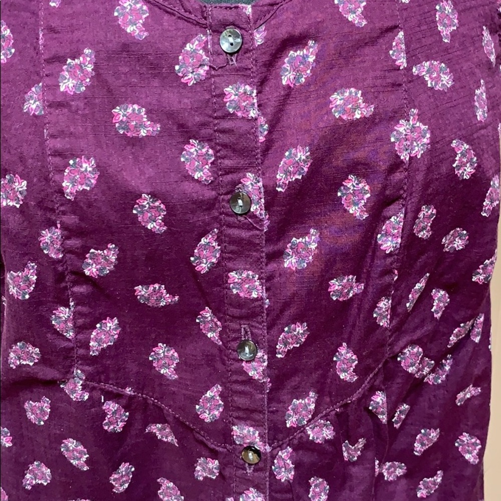 Croft & Barrow Floral Summer Top - Picture 8 of 14